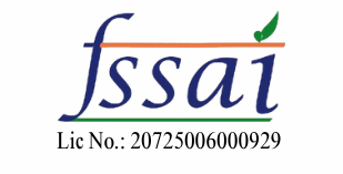 FSSAI license number 20725006000929